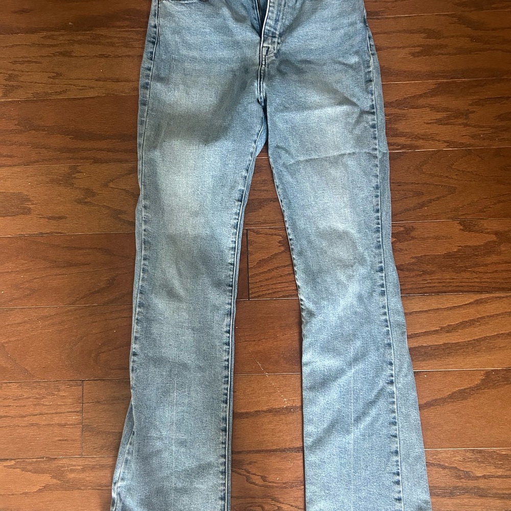 Pistola Light Blue slim boot cut Jeans